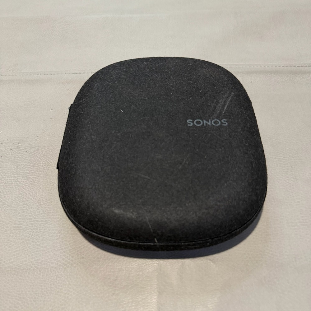 Sonos Ace Headphones Replacement Travel Case Black Zippered Hard Shell Case-7020